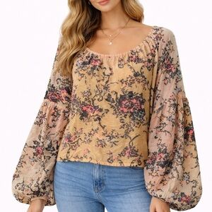MES DEMOISELLES
Illapa blouse in multicolor Floral Blouse